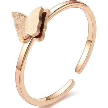 HARAHU Пръстен bu-17093 - Златен / Розов kp17093 (bu-17093)