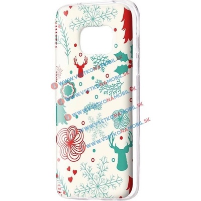 PROTEMIO 2804 ART Silikonový obal Samsung Galaxy S7 Edge DEER