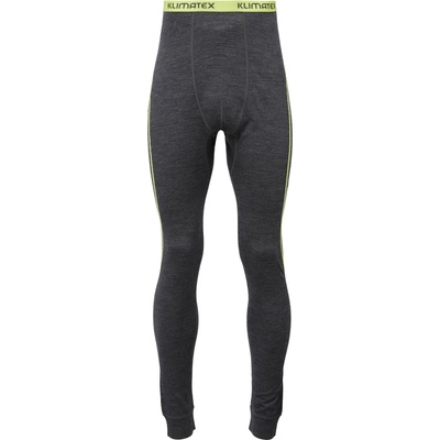 Klimate Bitre Merino tmavo sivá svetlo zelená