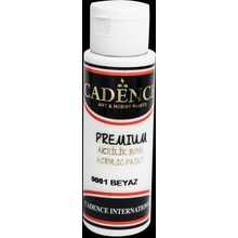 Cadence Premium Akrylová farba biela 70 ml