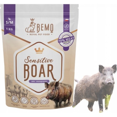 Bemo Sensitive Boar Hypoalergenní Monoprotein Small & Medium 1 kg
