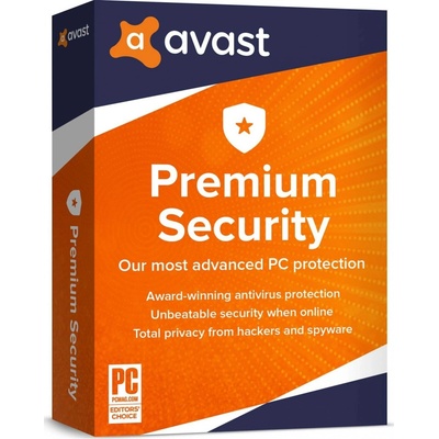 Avast Premium Security 3 lic. 3 roky spm.3.36m