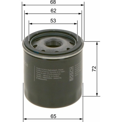 Olejový filter BOSCH 0 986 452 028