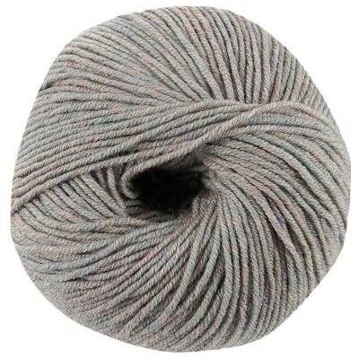 100% vlněná příze merino WOOLLY od DMC 50g, šedý tvíd
