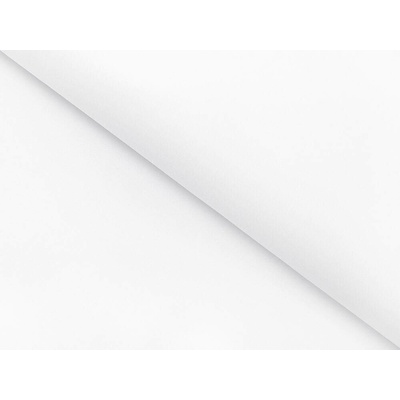 Látka DOMESTIK CVC bílá - metráž šířka 150 cm