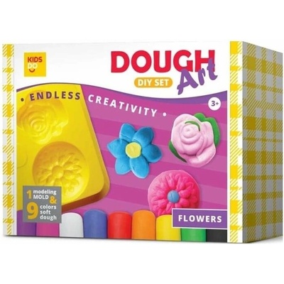 Kids Do Dough Art Flowers