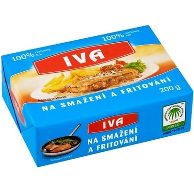 Iva 100% rostlinný tuk 200 g – Zboží Dáma