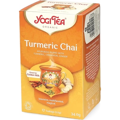 Yogi Tea Bio čaj Turmeric chai 17 x 2 g