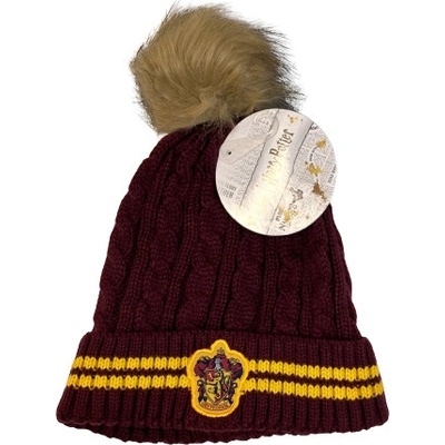 EplusM Zimná čiapka Harry Potter bordová
