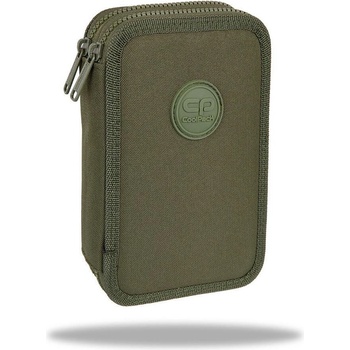 COOLPACK Ученически несесер с ЕКО пособия COOLPACK - JUMPER 2 - OLIVE rpet (F066640)