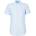 Barbour Риза с къс ръкав Barbour Oxford Short Sleeve Tailored Shirt - Sky BL32