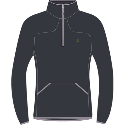 Karpos Rocchetta Half Zip Woodl.Gray/Lavender