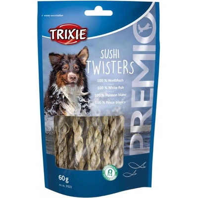 Trixie Premio SUSHI TWISTERS Light 100% rybie vrkoče 60 g