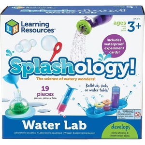 Learning Resources Научен комплект Learning Resources - Водна лаборатория, 19 части (LER2945)