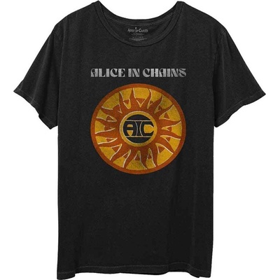 Alice In Chains Circle Sun Vintage Black L Риза (AICTS14MB03)