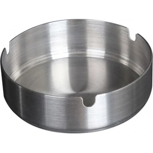 Horecano Иноксов кръгъл пепелник 12cm стекабъл (508112) (0171274)
