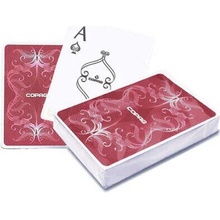 Copag Karty Poker Centennial Plastic Poker Regular Index Deck Red