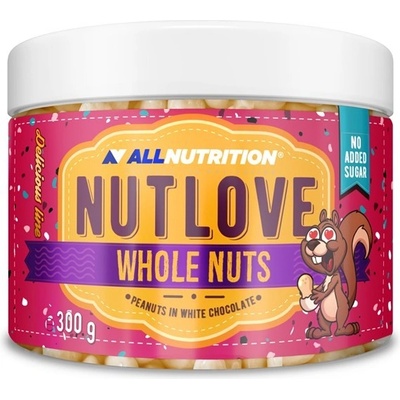 ALLNUTRITION NUTLOVE WHOLENUTS ARCHAIDS IN WHITE CHOCOLATE 300 g