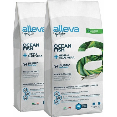 Alleva Holistic Puppy maxi Ocean Fish 2 x 12 kg