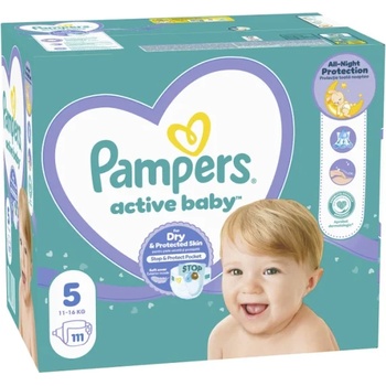 Image 1 of Pampers Памперси Pampers Active Baby 5 (11-16 кг. ) - 111 броя