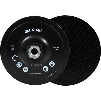 3M Podložný talíř 3M GRIP 125 M14 se středícím výstupkem