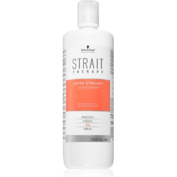 Schwarzkopf STRAIT Therapy Neutralising Milk мляко за коса за фиксиране и оформяне 1000ml
