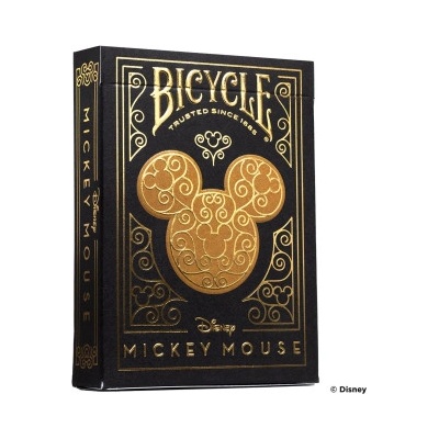 Cartamundi Deutschland Bicycle Disney - Black & Gold Mickey | United States Playing Card Company (USPC)