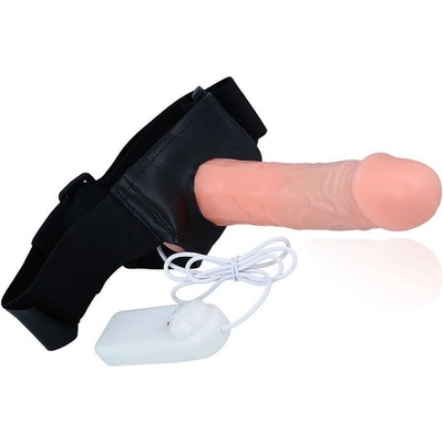 LOLO strap on penis s popruhy přírodní