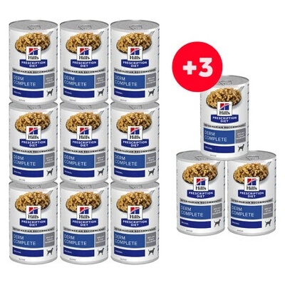 Hill's Prescription Diet Canine Derm Complete 10 x 370 g