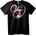 NOONEBRAND Тениска Ти и Аз Любовно Сърце - XS, Black