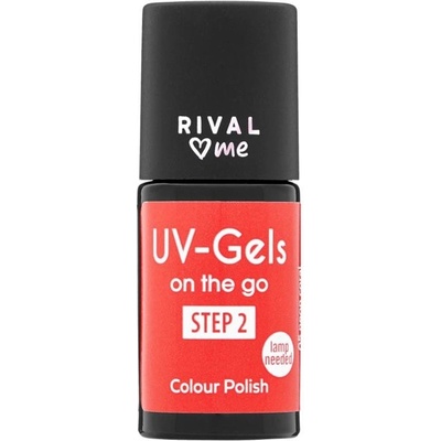 Rival Loves Me Uv gel lak na nehty neon coral 05 8 ml