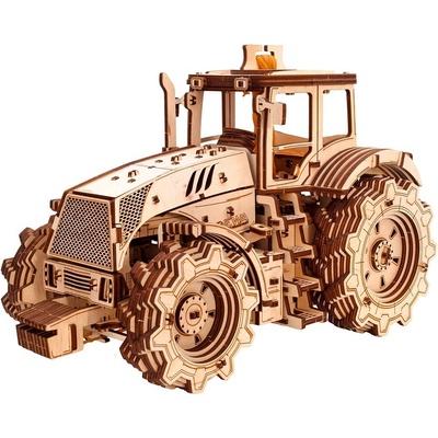 EWA Eco-Wood-Art Drevená 3D stavebnica — Traktor