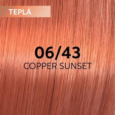 Wella Shinefinity Zero Lift Glaze 06/43 Copper Sunset