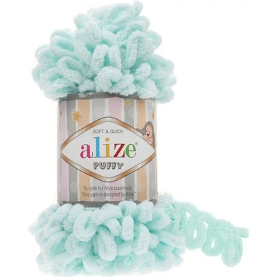 Alize Puffy 15 světle mentolová