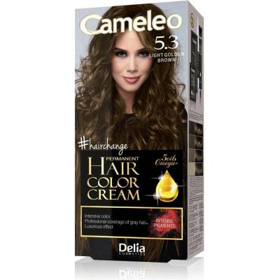Delia Cameleo barva na vlasy 5.3 zlatavě hnědá