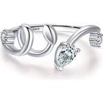 Silenti Jewelry Сребърен пръстен "Издръжливост" - 10 - 62 мм (19.7мм диам. )