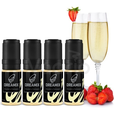 Dreamix Jahoda se šampaňským 4x10 ml 18 mg