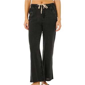 Rip Curl Дамски ежедневен панталон Rip Curl Women's Classic Surf Wide Leg Pant Casual trousers - Black (107-4338-0114)