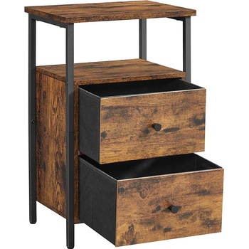 Euziel Нощно шкафче arin кафяво/черно (ez0395)