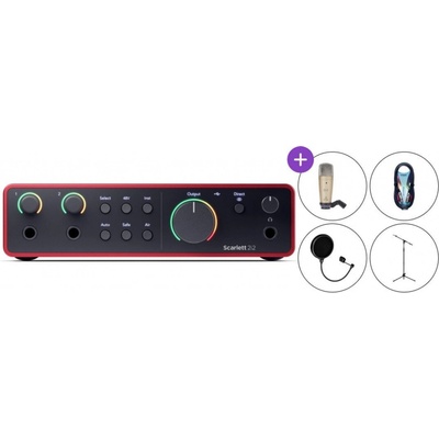 Focusrite Scarlett Solo 2i2 4th Gen SET