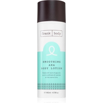 Frank Body Smoothing AHA нежно ексфолиращо мляко s AHA 140ml
