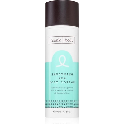 Frank Body Smoothing AHA нежно ексфолиращо мляко s AHA 140ml