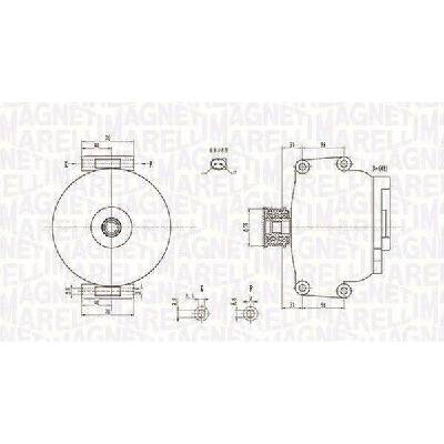 Generátor MAGNETI MARELLI 063731846010