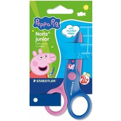 Nožnice, detské, 10 cm, STAEDTLER Noris junior 965, Peppa Pig