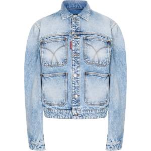 Dsquared2 Яке DSQUARED2 Mens Diagonale Wash 70s Jacket - Navy Blue