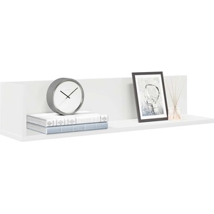 vidaXL стенни рафтове 2 бр. бели 75x16, 5x16, 5 см (860031)