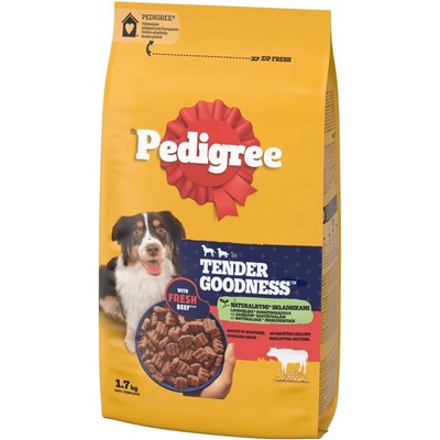Pedigree Tender Hovězí poloměkké Medium & Large 1,7 kg