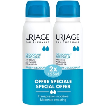 Uriage Fresh deo spray 2x125 ml