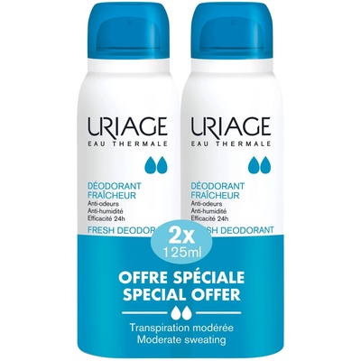Uriage Fresh deo spray 2x125 ml