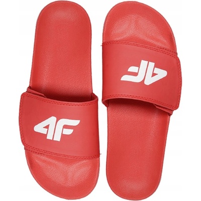 4F HJL21-JKLM003 ORANGE NEON šľapky